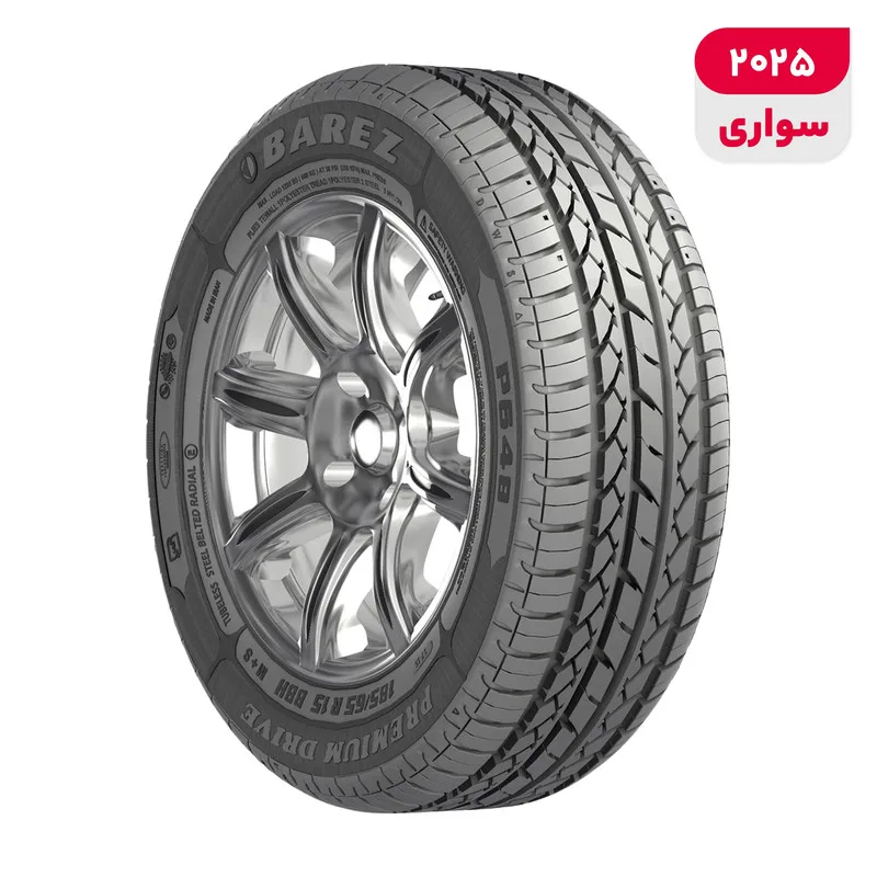 لاستیک خودرو بارز مدل Premium Drive P648 سایز 15 / 65 / 185 میلی‌متر تولید سال 2025 - 1 حلقه
