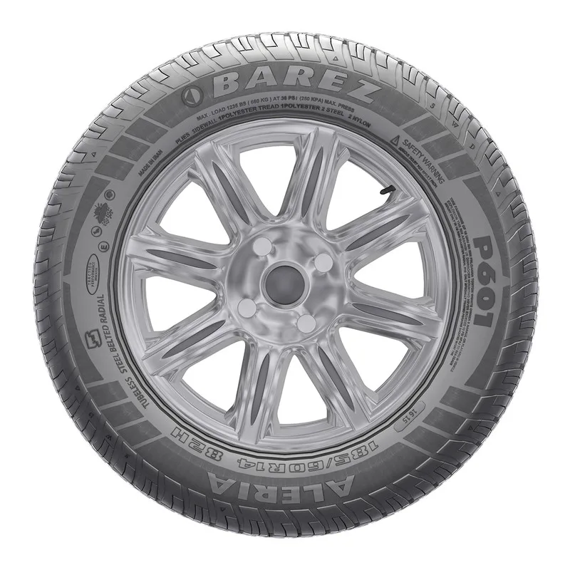 لاستیک خودرو بارز مدل P602 سری Aleria سایز 14 / 60 / 185 میلی‌متر تولید سال 2025 - 1 حلقه